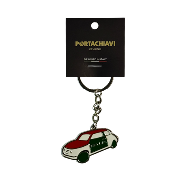 PORTACHIAVE keyring METALLO 500 TRICOLORE